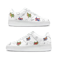 Thumbnail for Colorful Cartoon Planes Designed Low Top Sport Sneakers & Shoes