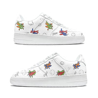 Thumbnail for Colorful Cartoon Planes Designed Low Top Sport Sneakers & Shoes