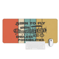 Thumbnail for Colourful Born To Fly Designed Desk Mats