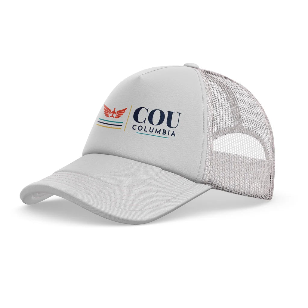 Columbia Regional Airport (COU) trucker cap - white