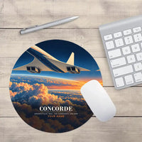 Thumbnail for Concorde - 3D + Name - Round Mouse Pad - Full Print