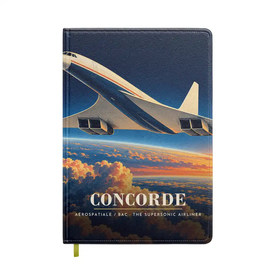 Concorde - 3D - Notebook - Full Print