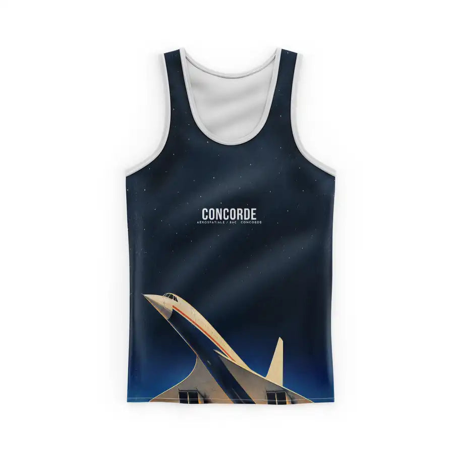 Concorde 3D All-Over Print Clothing - Tank Top - 3D