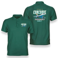 Thumbnail for Concorde - Cartoon - Double-Side Polo - Green
