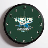 Thumbnail for Concorde - Cartoon - Framed - Dark Green