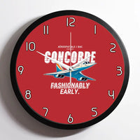 Thumbnail for Concorde - Cartoon - Framed - Red