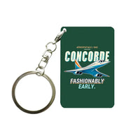 Thumbnail for Concorde - Cartoon - Key Chain - Dark Green