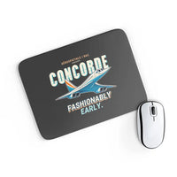 Thumbnail for Concorde - Cartoon - Mouse Pad - Black