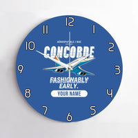 Thumbnail for Concorde - Cartoon + Name - No Frame - Blue