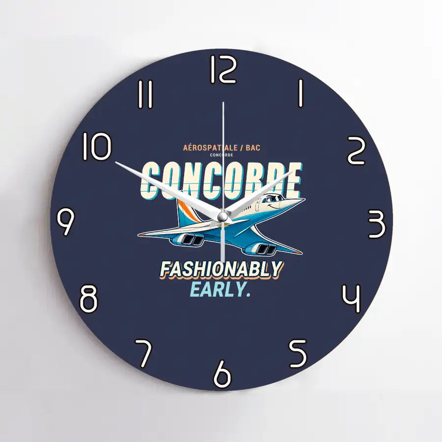 Concorde - Cartoon - No Frame - Navy Blue
