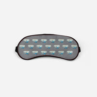 Thumbnail for Concorde - Cartoon Pattern - Sleep Mask - Gray