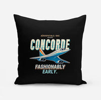 Thumbnail for Concorde - Cartoon - Pillow - Black