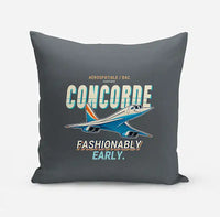 Thumbnail for Concorde - Cartoon - Pillow - Gray