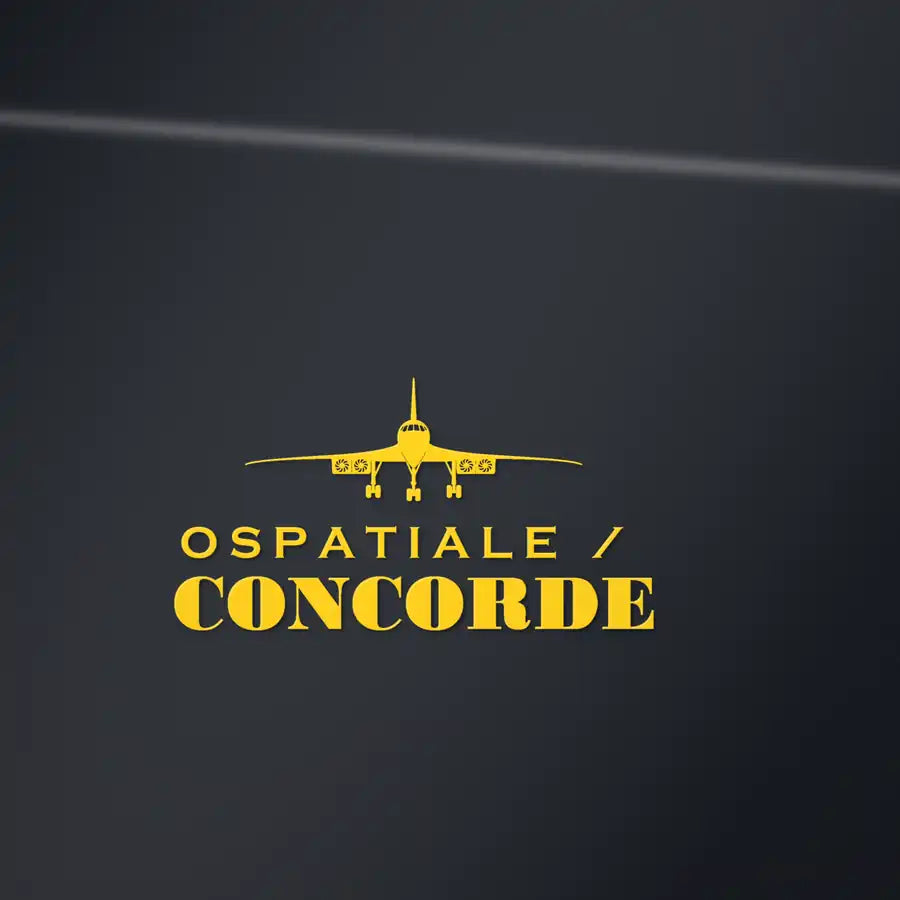 Concorde - Heritage Die-Cut - Yellow - Die-Cut - Close-up