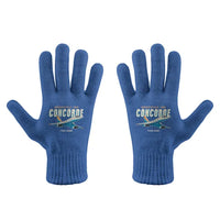 Thumbnail for Concorde - Gloves - Full - Cartoon + Name - Blue