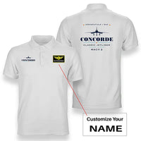 Thumbnail for Concorde - Heritage - Double-Side Polo - White + Name