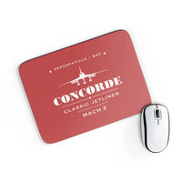 Thumbnail for Concorde - Heritage - Mouse Pad - Red