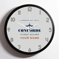 Thumbnail for Concorde - Heritage + Name - Framed - Light Gray