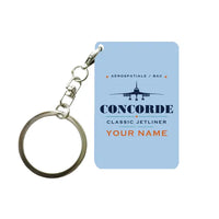 Thumbnail for Concorde - Heritage + Name - Key Chain - Light Blue