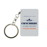 Thumbnail for Concorde - Heritage + Name - Key Chain - Light Gray