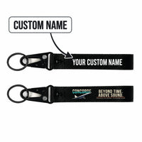 Thumbnail for Concorde Hawk-Shaped Key Chains - Black - Original - Personalized