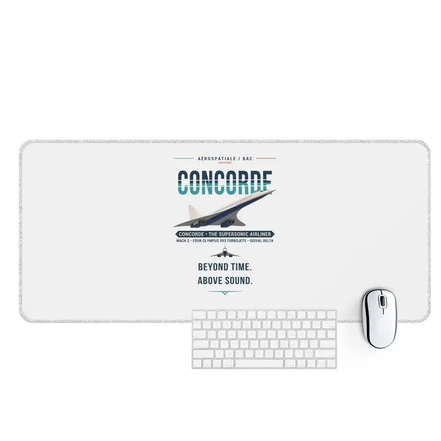 Concorde - Original - Desk Mat - White