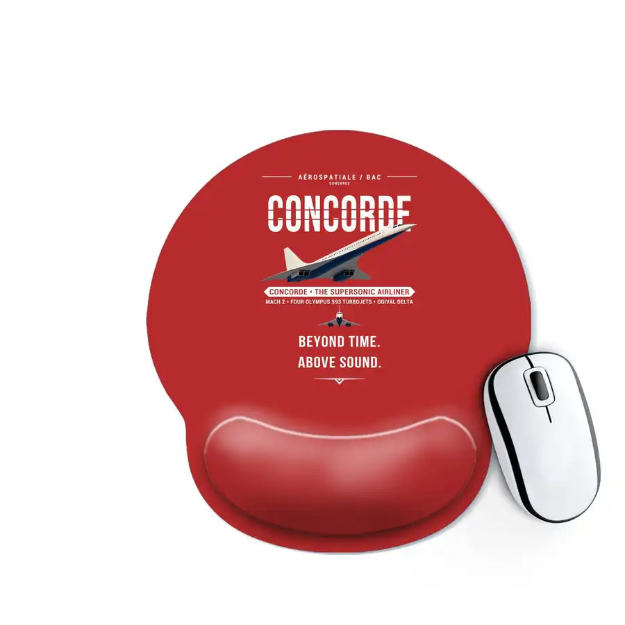 Concorde - Original - Ergonomic Mouse Pad - Red