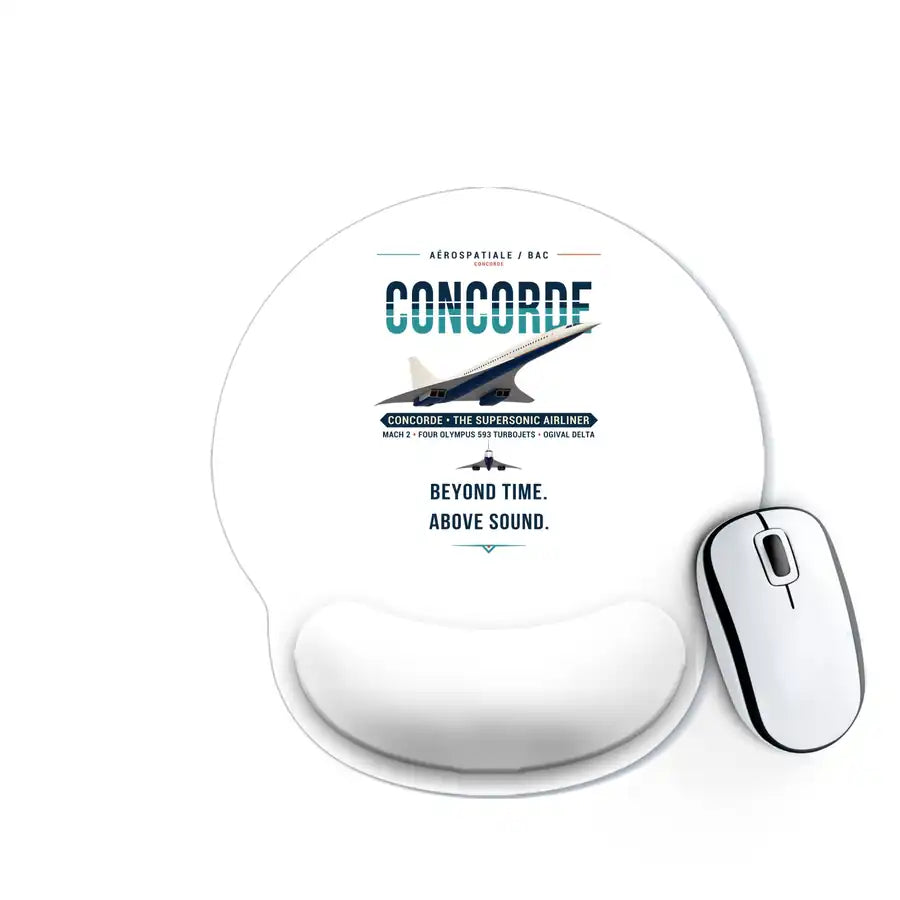 Concorde - Original - Ergonomic Mouse Pad - White