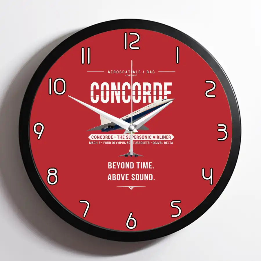 Concorde - Original - Framed - Red
