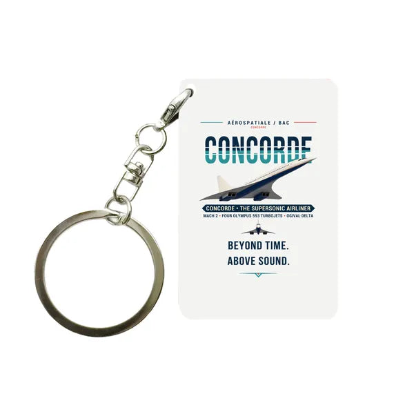 Concorde - Original - Key Chain - White