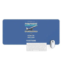 Thumbnail for Concorde - Original + Name - Desk Mat - Blue