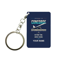 Thumbnail for Concorde - Original + Name - Key Chain - Navy Blue