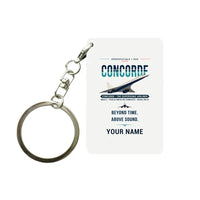 Thumbnail for Concorde - Original + Name - Key Chain - White