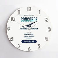 Thumbnail for Concorde - Original + Name - No Frame - White