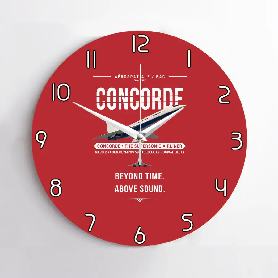 Concorde - Original - No Frame - Red
