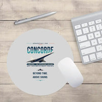 Thumbnail for Concorde - Original - Round Mouse Pad - Light Gray