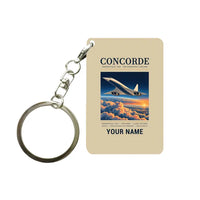 Thumbnail for Concorde - Poster + Name - Key Chain - Beige