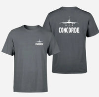 Thumbnail for Concorde & Plane design on gray double side