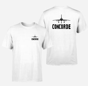 Double-Side Printing — Concorde & Plane Double-Side T-Shirt