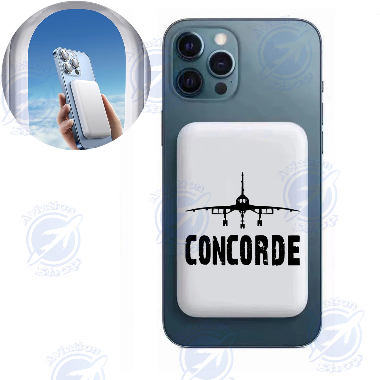 Concorde & Plane Designed MagSafe PowerBanks