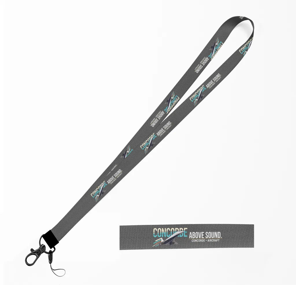 Concorde lanyard - gray
