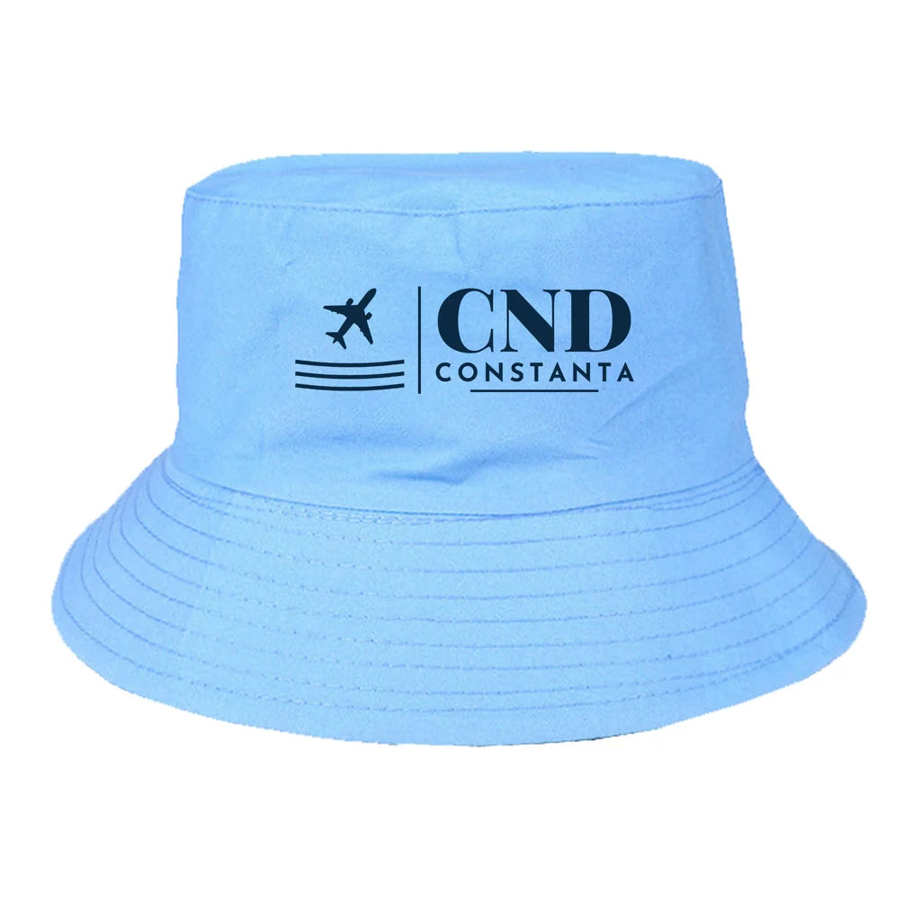 Constanta Mihail Kogalniceanu Airport (CND) summer hat - light blue
