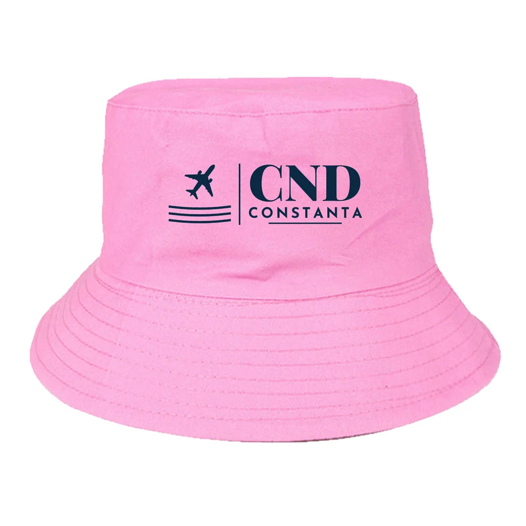 Constanta Mihail Kogalniceanu Airport (CND) summer hat - light pink