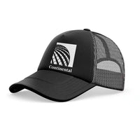Thumbnail for Continental Airlines trucker cap - full black