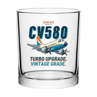 Thumbnail for Convair 580 - Cartoon - Special Whiskey Glass