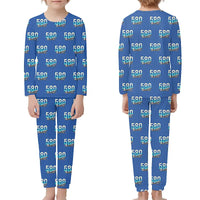 Thumbnail for Convair 580 - Children Pajamas - Original Pattern - Blue