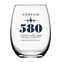 Thumbnail for Convair 580 - Heritage - Water & Drink Glass