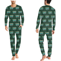 Thumbnail for Convair 580 - Men Pajamas - Original Pattern - Dark Green