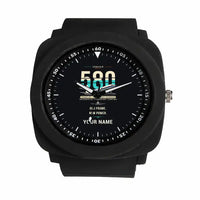 Thumbnail for Convair 580 - Original + Name - Rubber Strap - Black