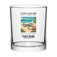 Thumbnail for Convair 580 - Poster + Name - Special Whiskey Glass